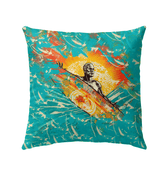 Coastal Connection Outdoor Pillow Dive Into Ocean Serenity - Beyond T-shirts